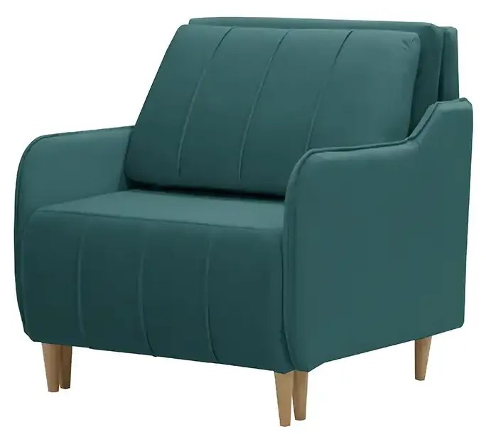 Kreslo GALA s funkciou spania Tyrkysový