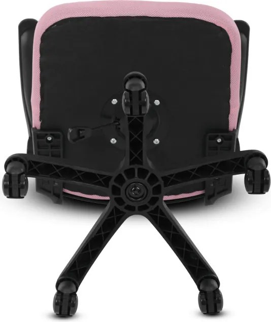 Detská otočná stolička ružová KA-K2006 PINK