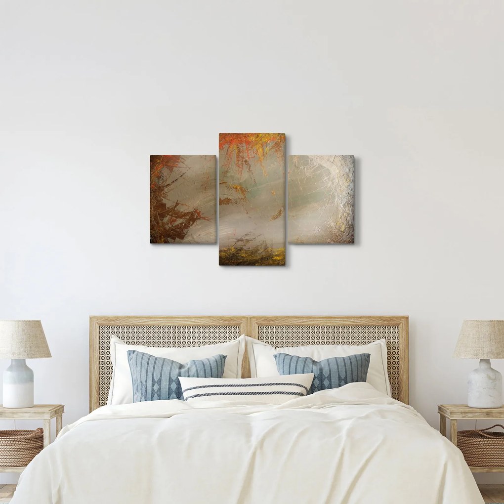 Obraz - Textúrovaná abstrakcia (90x60 cm)