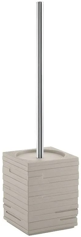 Gedy Gedy, QUADROTTO WC kefa na postavenie, tortora, QU3366