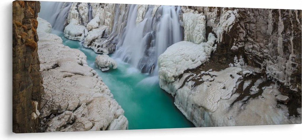 Obraz - Islandská príroda (120x50 cm)