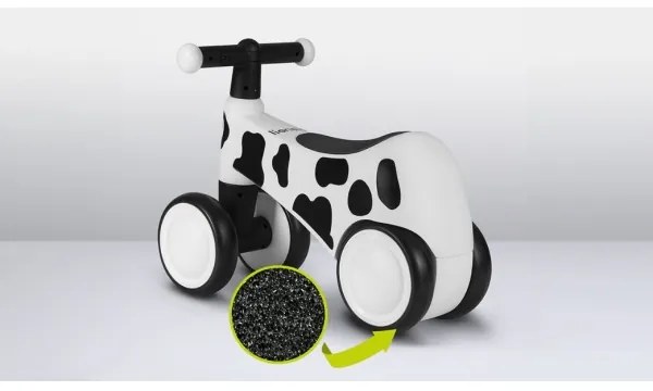 Lionelo - Odrážadlo SAMMY čierna/biela