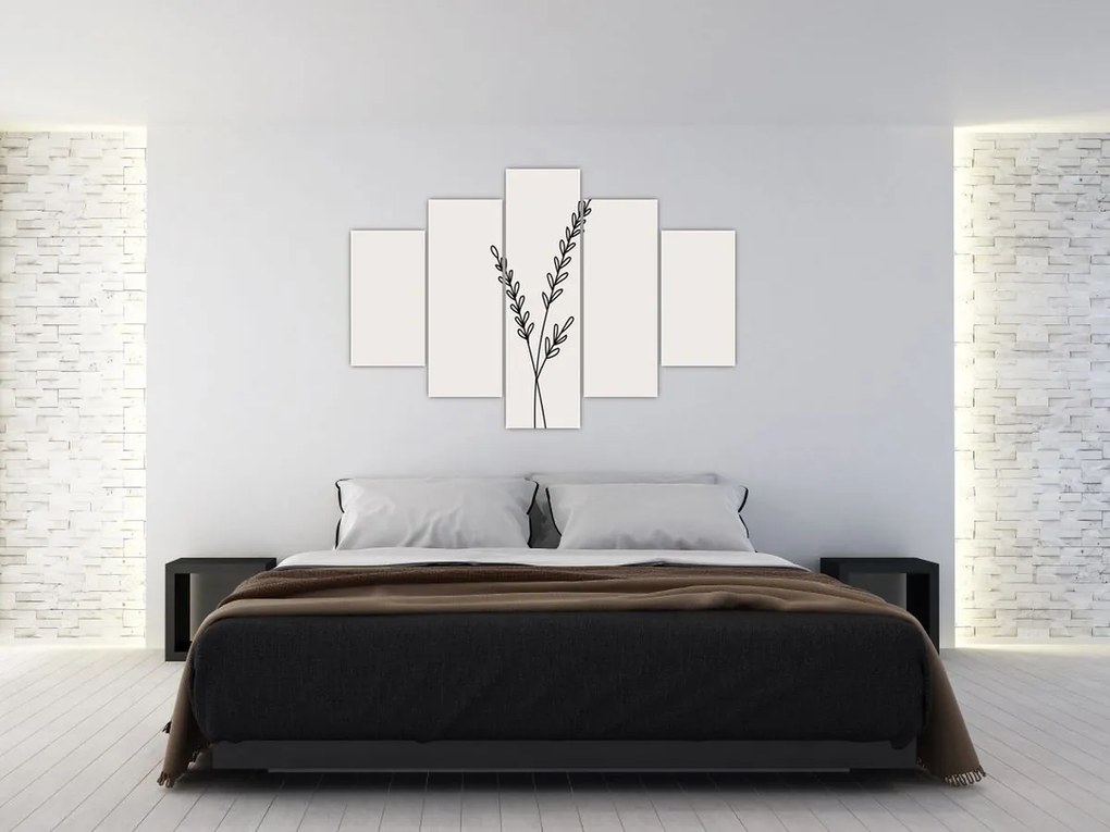 Obraz - Lúčny kvet N⁰2 (150x105 cm)