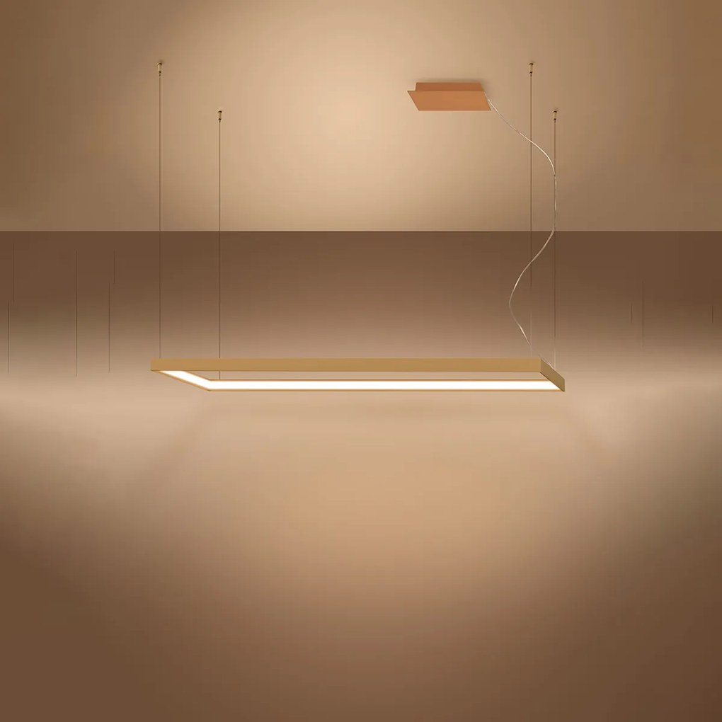 Závesné LED svietidlo Tuula l, 1x LED 50w, 3000k, g
