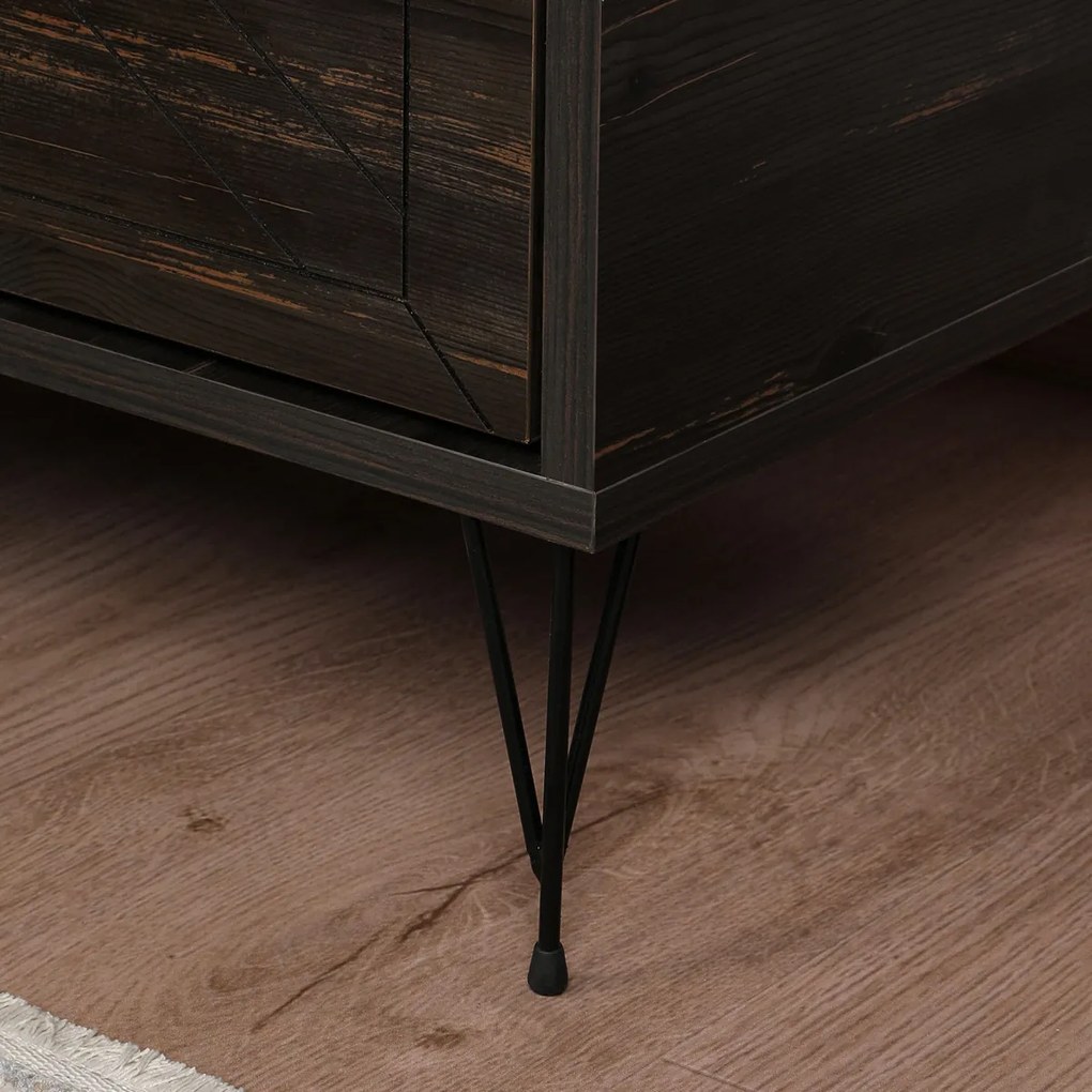 Nočný stolík Luna Dark Brown