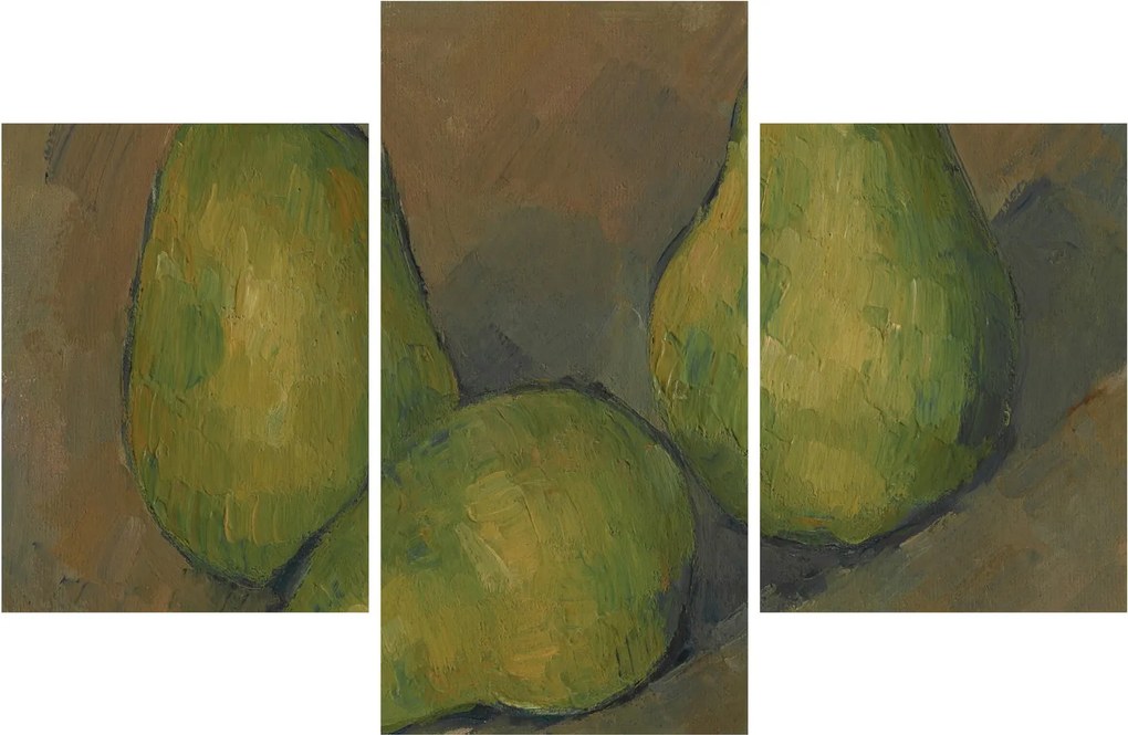 Obraz - Paul Cézanne, Three Pears, reprodukcia (90x60 cm)
