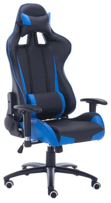 Kancelárska stolička CANCEL Runner, čierno-modrá, ADK162010
