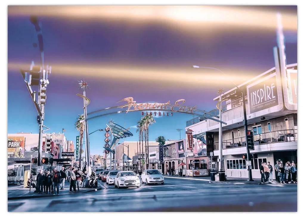 Obraz ulice v Las Vegas (70x50 cm)
