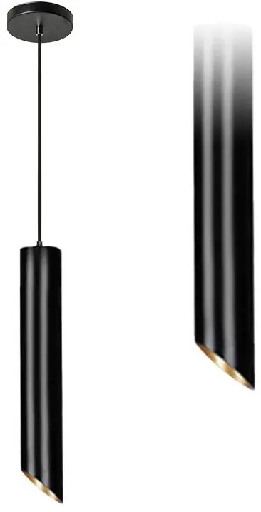 Toolight - Stropné svietidlo DIAMENT 392197, čierna, OSW-03996