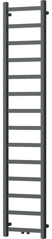 Mexen Bolt, vykurovacie teleso 1800 x 400 mm, 406 W, spodné a stredové, antracitová, W126-1800-400-00-66