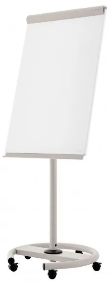 Flipchart Magnetoplan De Luxe 68 x 97 cm, mobilný, sivá / biela