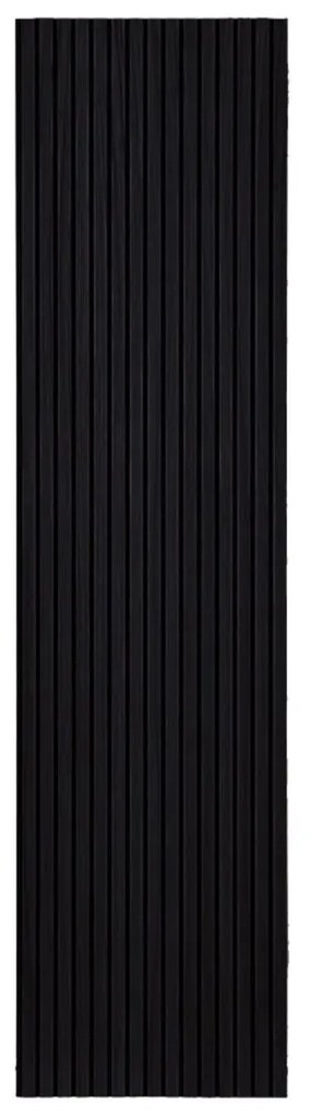 ALFIstyle Akustický obkladový panel, MDF, PES, 2 440 × 605 × 21 mm, dub čierny