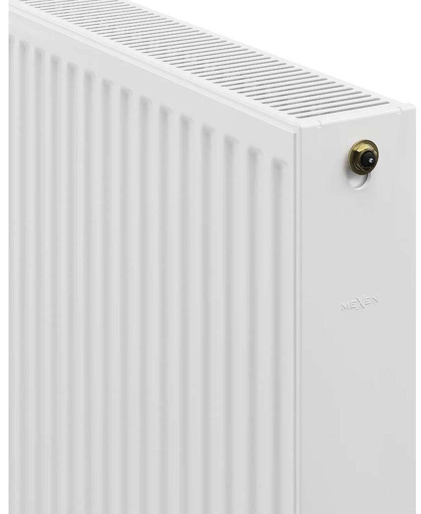 Mexen, Panelový radiátor Mexen CV22 600 x 700 mm, spodné pripojenie, 1157 W, biely - W622-060-070-00