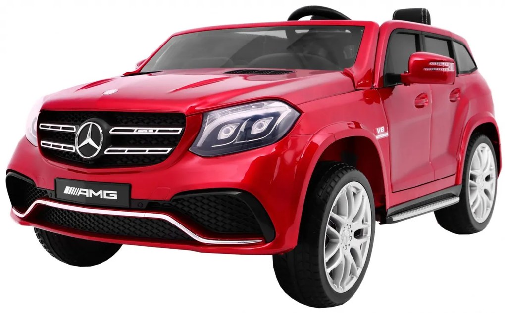 Elektrické autíčko Mercedes AMG GLS63 - červené