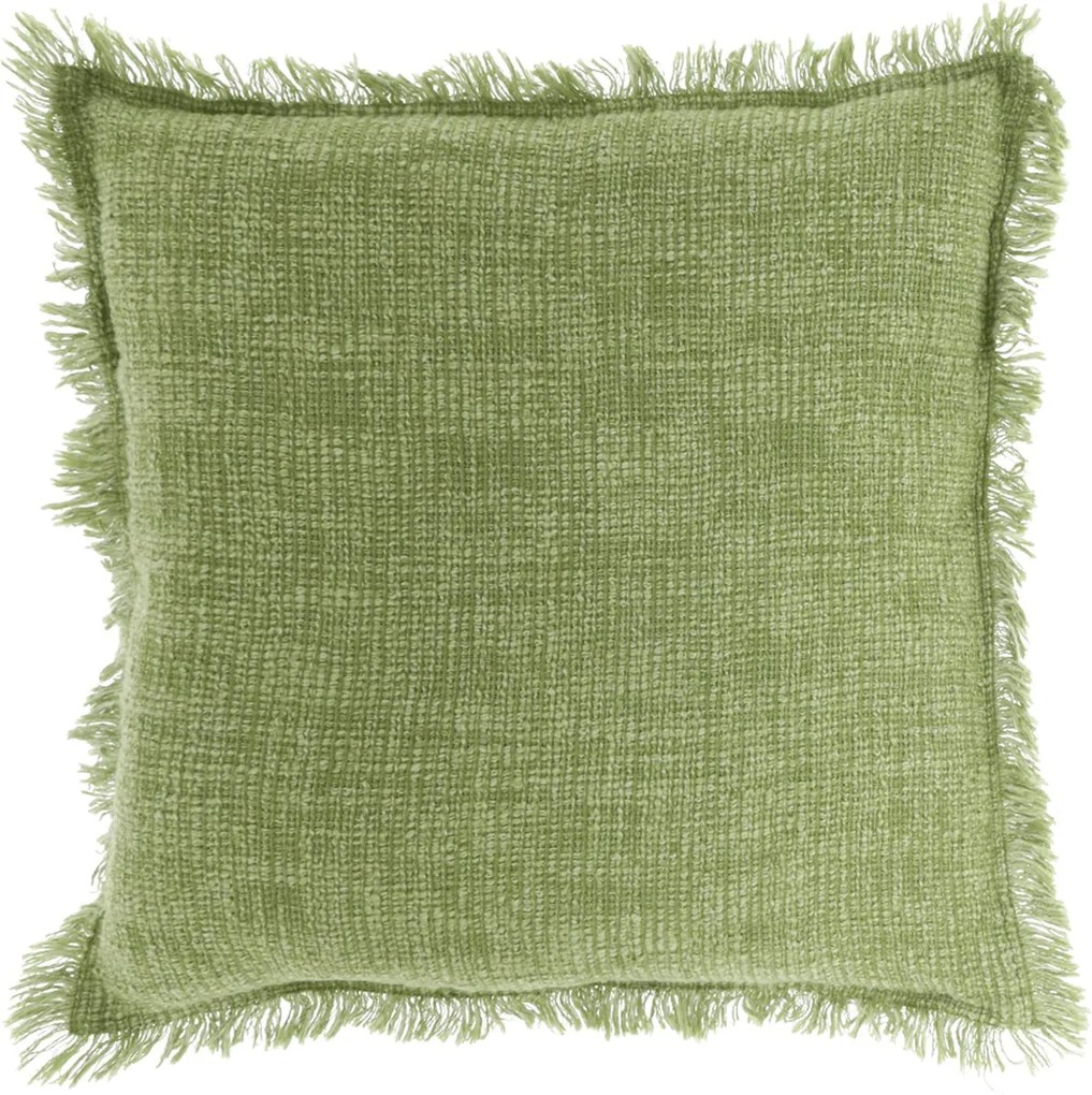 Dekoračný vankúšik MAXIMEA 45x45 cm, olivovo zelený