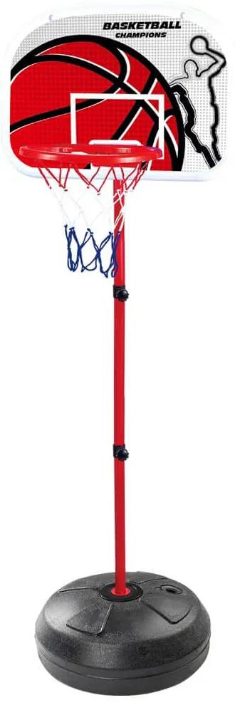 Nastaviteľný basketbalový kôš s loptou a pumpou