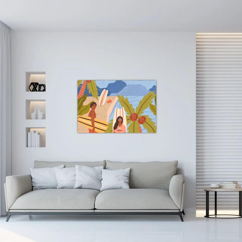 Obraz - Enjoy your life (90x60 cm)
