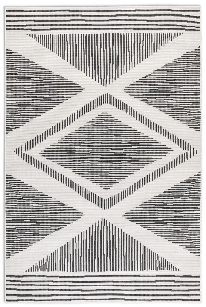 ELLE Decoration koberce Kusový koberec Gemini 106014 Black z kolekcie Elle – na von aj na doma - 160x230 cm
