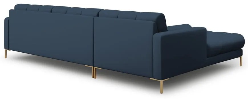 Modrá rohová pohovka (ľavý roh) Bali – Cosmopolitan Design