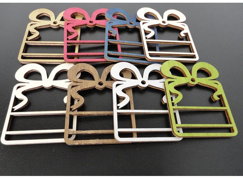 Drevená dekorácia na stromček I SENTOP PR0030-Vianoce HEU-