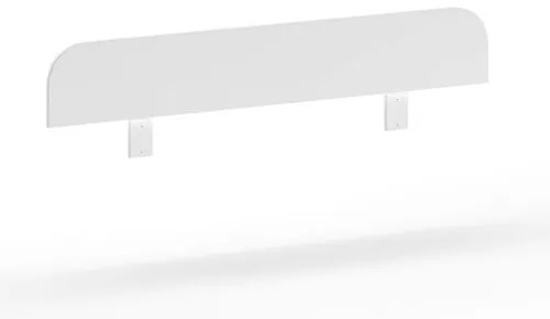 Biela domčeková detská posteľ z borovicového dreva s výsuvným lôžkom a úložným priestorom 90x200 cm AMORI – Vipack