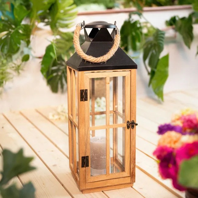 Lampáš BUREL drevený 831893