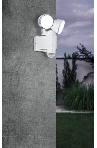 Eglo 98194 - LED Vonkajšie svietidlo so senzorom CASABAS 2xLED/4W/4xLR14 IP44