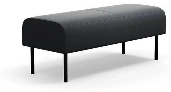 Modulárna pohovka VARIETY, 2-miestna, látka Pod CS, antracit