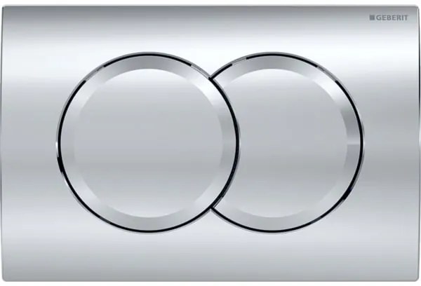 Geberit Delta01, splachovacie tlačidlo UP100, chróm lesklý, 115.107.21.1
