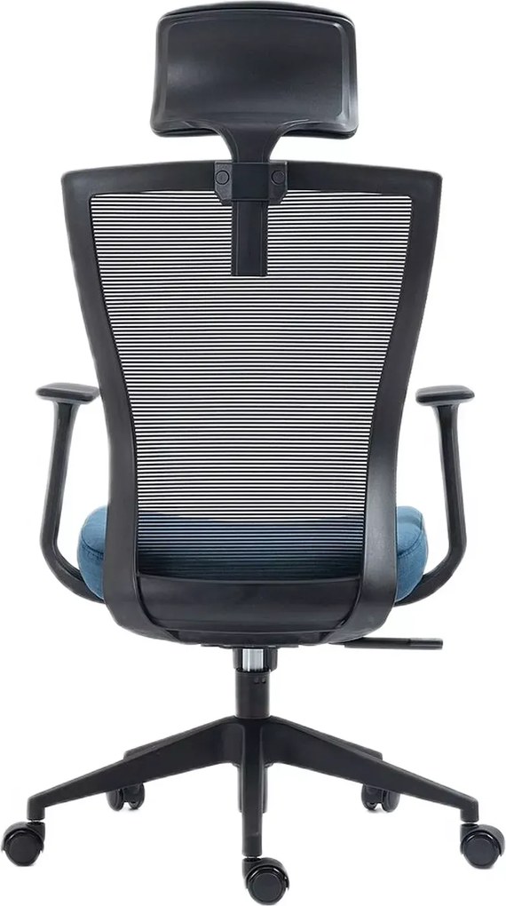 SI Otočná stolička Q-328H modrá