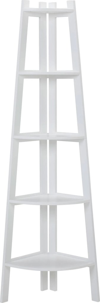 XXXLutz ROHOVÝ REGÁL, biela, 40/180/40 cm Carryhome - Regály - 007968027701