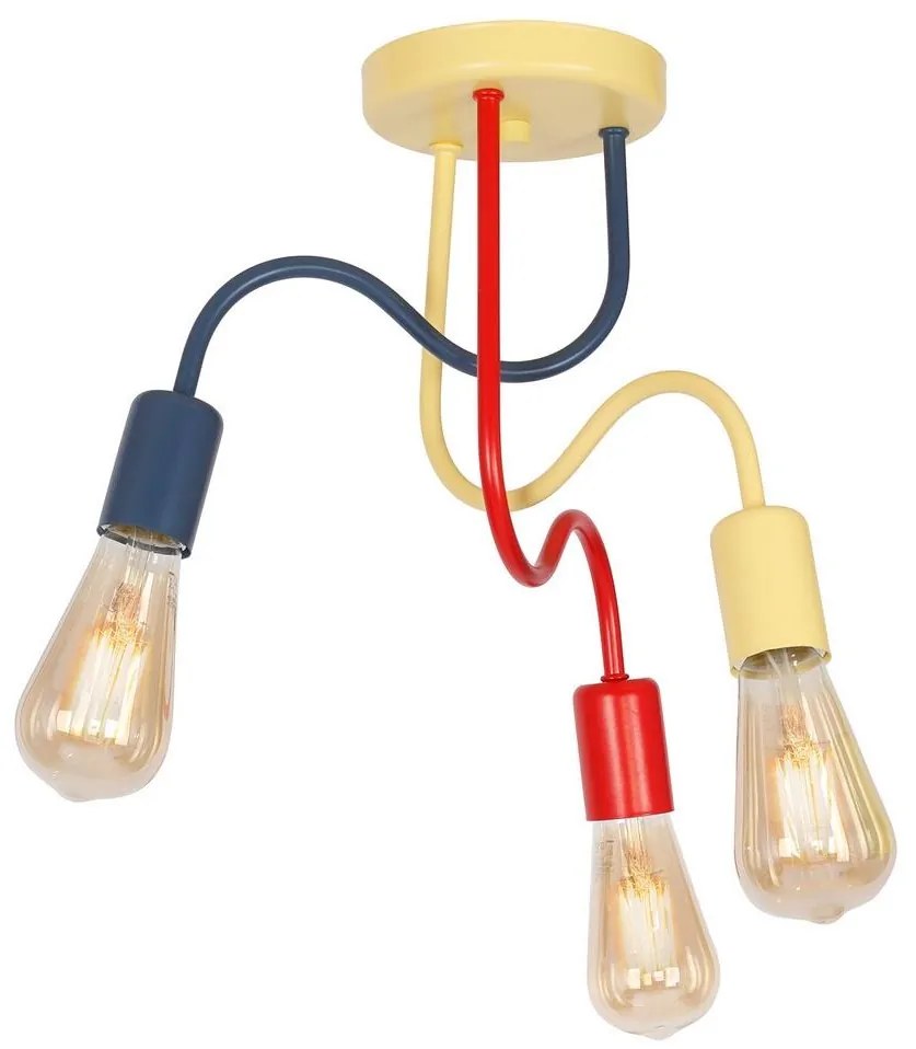 Detský prisadený luster DOW 3xE27/60W/230V