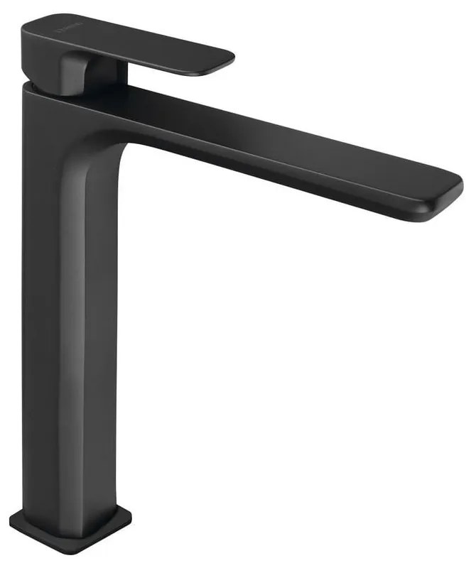 Matne čierna stojančeková umývadlová batéria Spy – Sapho