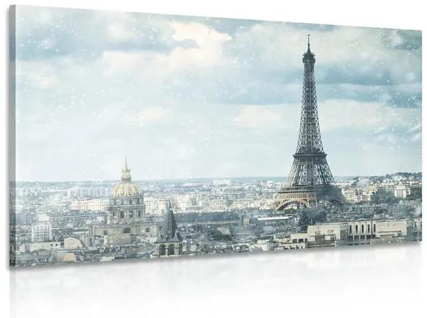 Obraz zimný Paríž