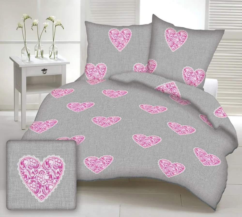LILI bavlnené obliečky DeLuxe Rozmer obliečok: 140x200 cm, Obsah balenia: Set Balenie