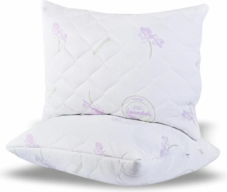 Vankúš 70x90 prešívaný antialergický Lavender EMI 1+1 ZADARMO