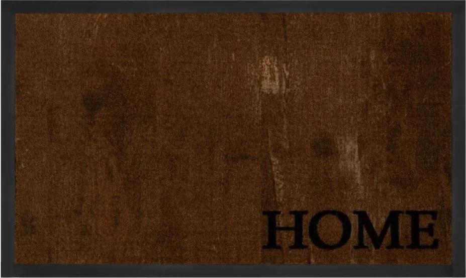 Hnedá rohožka Hansa Home Printy, 45 × 75 cm