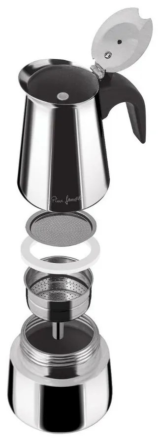 Lamart LT7075 Moka kanvička Kaffe, nehrdz. oceľ, 4 šálky, M