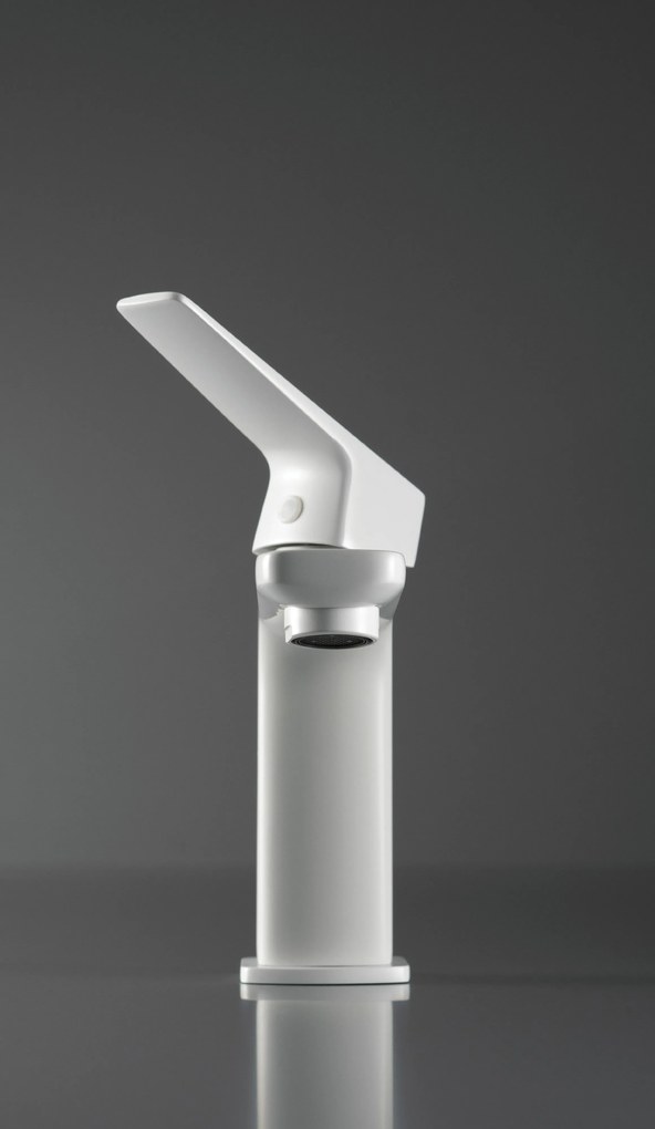 Deante Blur, umývadlová batéria h-157, biela matná, DEA-BQL_A20M