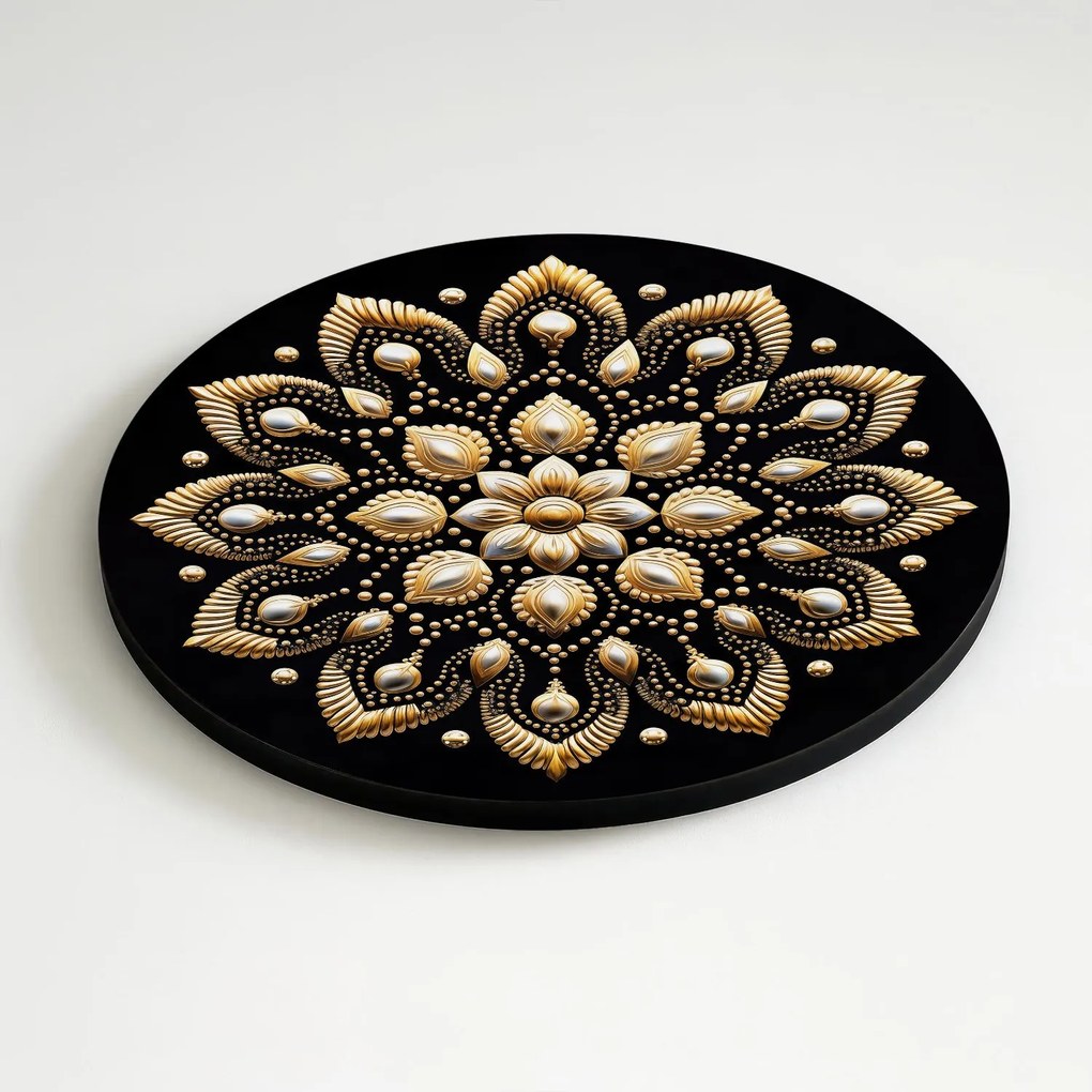 DUBLEZ | Bodkovaná mandala na stenu