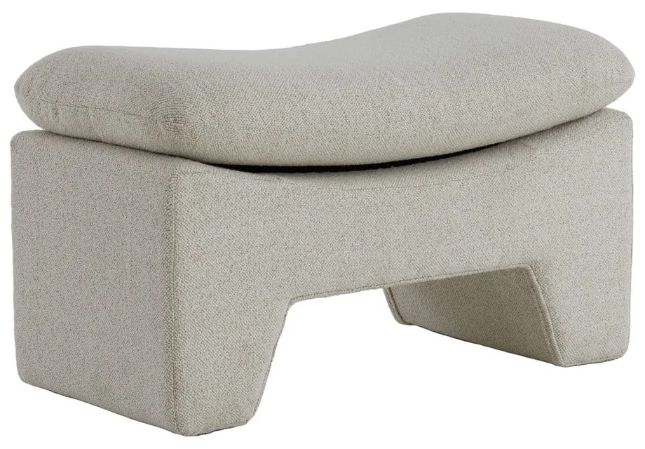 Béžový taburet Dasha – Light &amp; Living