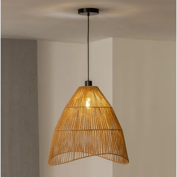 Brilagi - LED luster na lane CERIA BOHO 1xE27/40W/230V pr. 70 cm hnedý