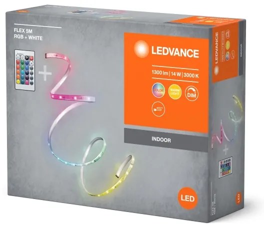 Ledvance - LED RGBW Stmievateľný pásik FLEX 5m LED/14W/230V + DO