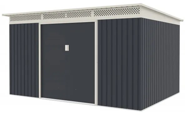 G21 Záhradný domček G21 GRAH 915 - 340 x 269 cm, antracitový