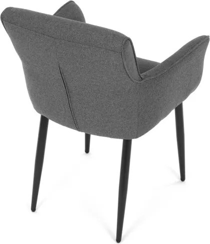 Jedálenská stolička sivá DCH-J2159 GREY2