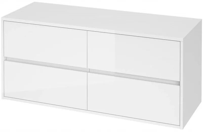 Cersanit Crea, skrinka pod umývadlo s doskou 120cm, biela, S931-002