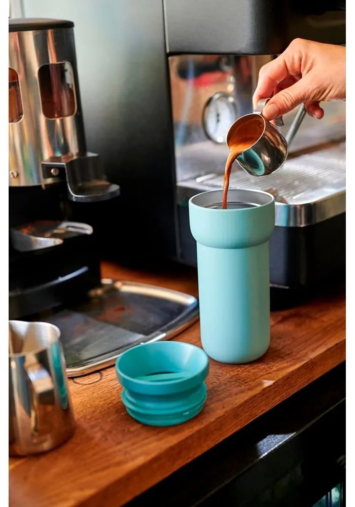 Termohrnček v striebornej farbe 375 ml Natural brushed – Mepal