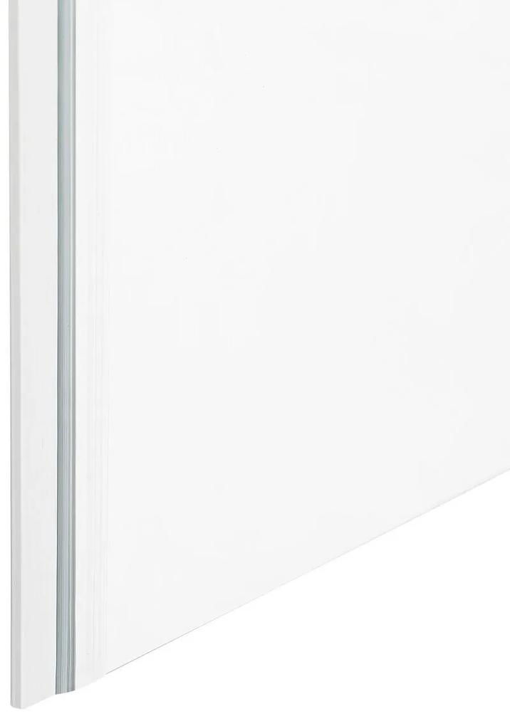 Sprchový kút z tvrdeného skla 70 x 70 x 185 cm strieborný DARLI Beliani