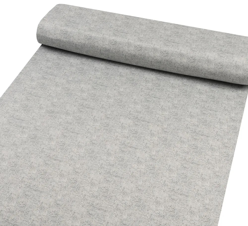 Biante Dekoračný oválny obrus PML-118 Sivá režná 50x100 cm