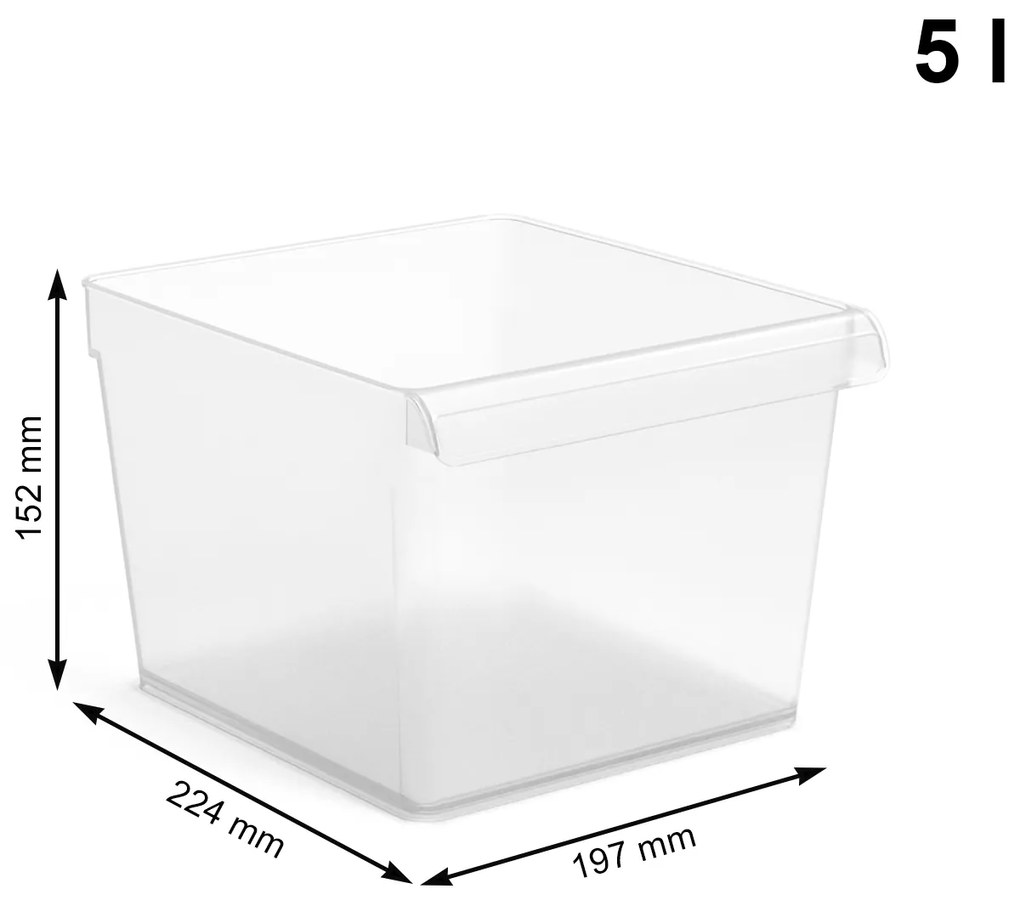 Rotho Organizér do chladničky (vstavaný) LOFT FRIDGE - 22x20x15 cm